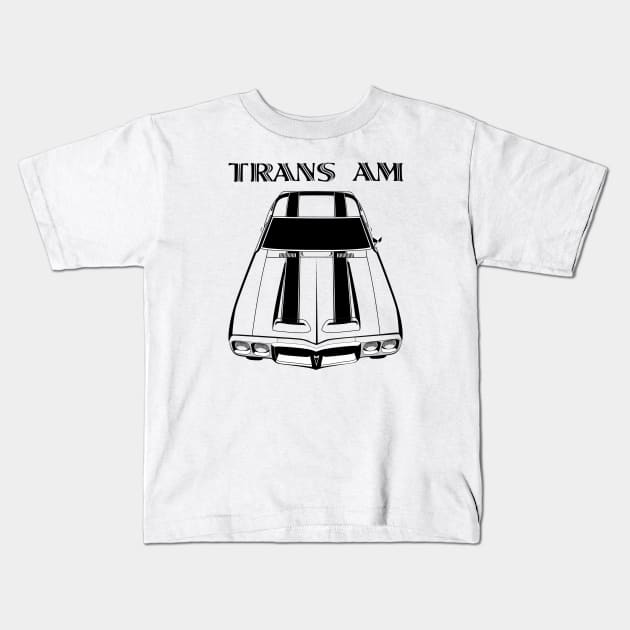 Firebird Trans Am 1969 Kids T-Shirt by V8social